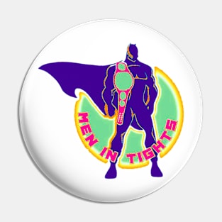 Men In Tights Podcast (Colorful) Pin