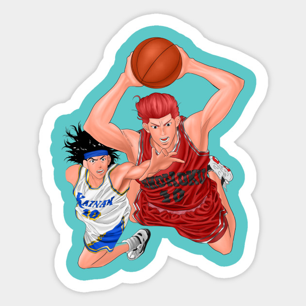 Get Wallpaper Slam Dunk Sakuragi Hanamichi Sticker Teepublic For Android Free