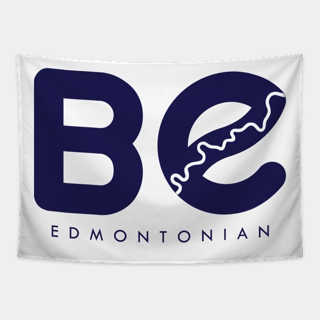 Be Edmontonian Tapestry by Edmonton River