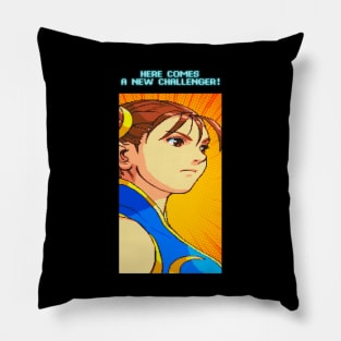 Here Comes A New Challenger - Chun Li Pillow