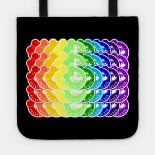 passholder magnet rainbow Tote