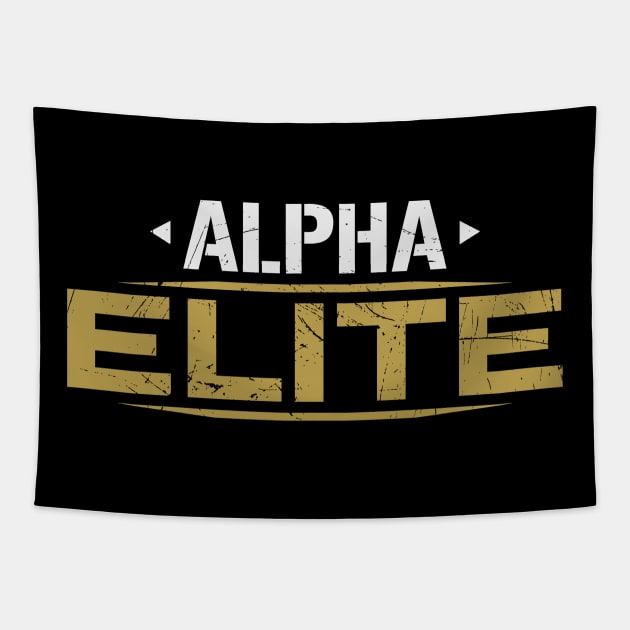 Alpha Elite Logo Tapestry by AlphaElite