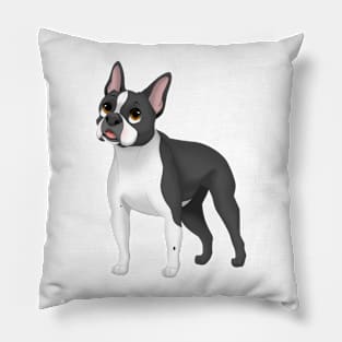 Boston Terrier Dog Pillow