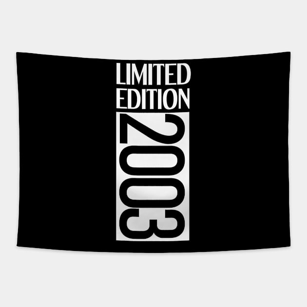 Limited edition 2003 18 years old 18 birthday Tapestry by FNO