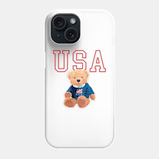 USA Bear Phone Case