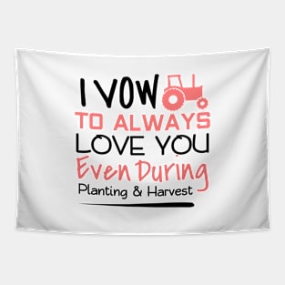 'Always Love You Even During Planting' Plant Gift Tapestry