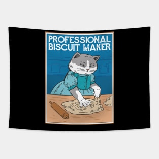 Awesome Biscuit Maker Cat Professional Gift For Mom Tapestry