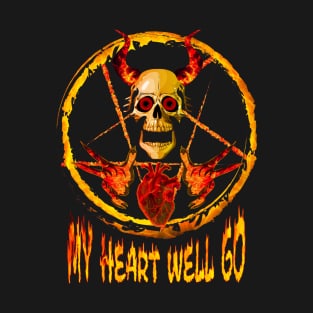 My Heart Well Go On Metal T-Shirt