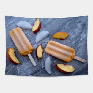 A Summertime Treat, Peach Fruit Bars Tapestry