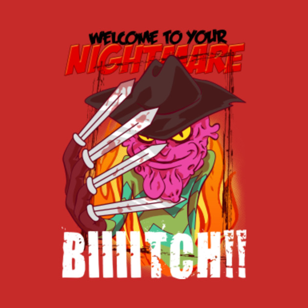 Scary Terry - BIIITCH!!!! - Rick And Morty - T-Shirt ...