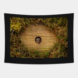 mouse in a hole . Tapestry