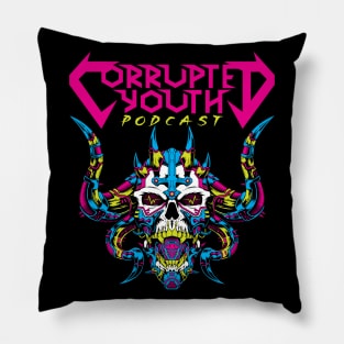 Corrupted Youth Podcast Space Demon Pillow