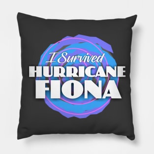 I Survived Hurricane Fiona Pillow