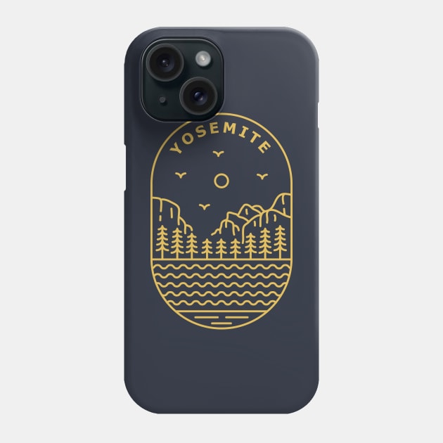 Yosemite Phone Case by VEKTORKITA