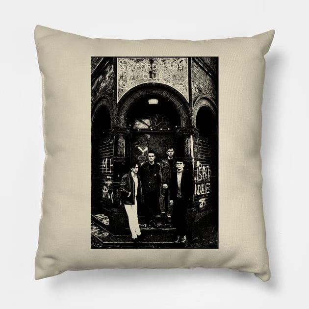 The Smiths Pencil Art Pillow by 2010artpage