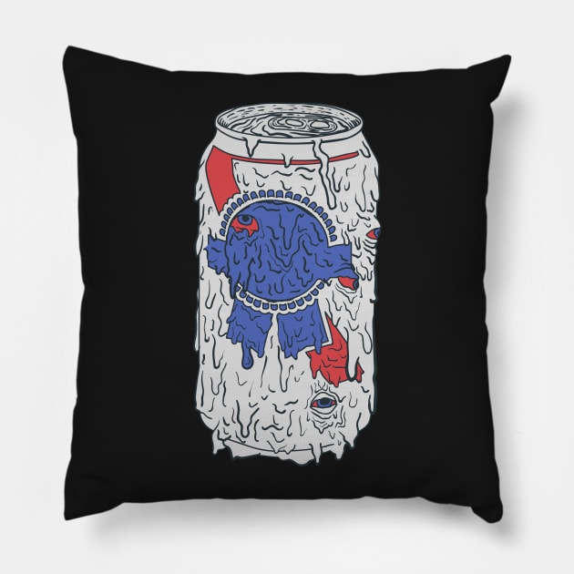 Beer Me Bruh Pillow by CalebLindenDesign