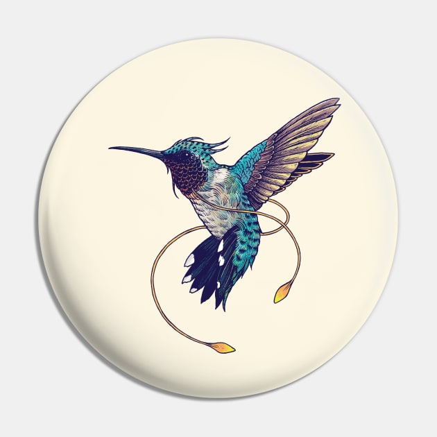 Hummingbird Pin by MatMiller