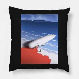 guy billout - guy billout red white and blue Pillow