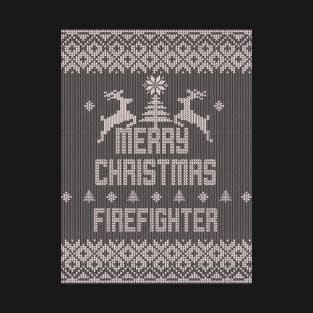 Merry Christmas FIREFIGHTER T-Shirt