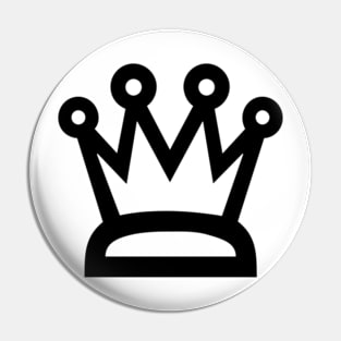 Crown (Black) Pin