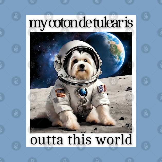 Outta This World Coton de Tulear by Doodle and Things