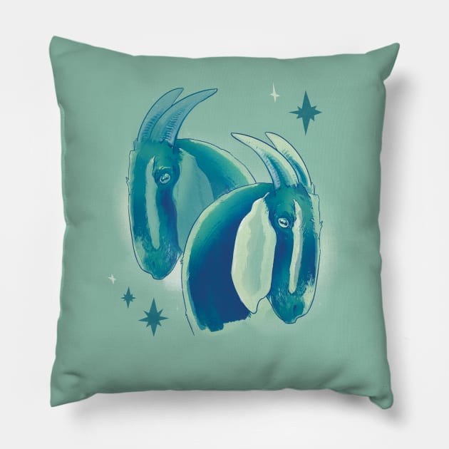 Gemini Pillow by ketchwehr