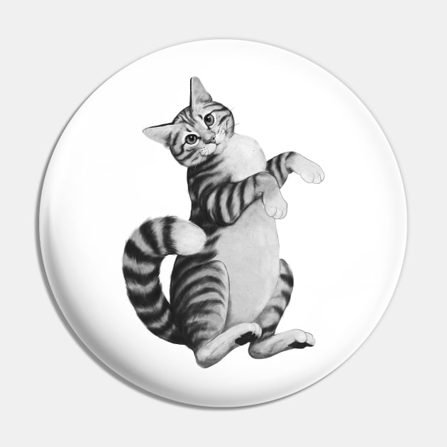 Calico Cat Pin by LauraGraves