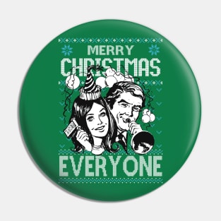 Merry Christmas Everyone Pin