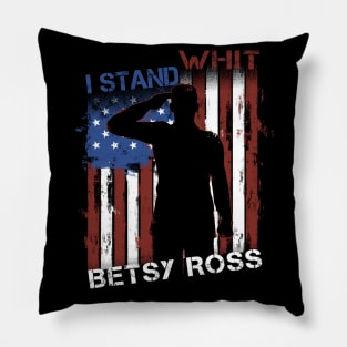 Betsy Ross Flag Pillow