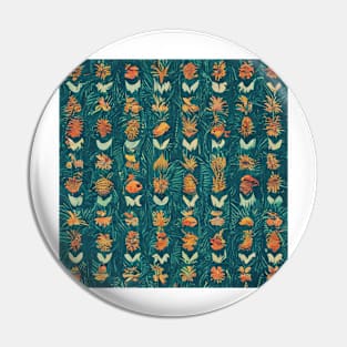 Vintage tropical fish Pin