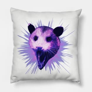 Purple Possum Screaming Pillow