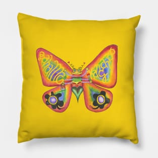Prisma Butterfly Pillow