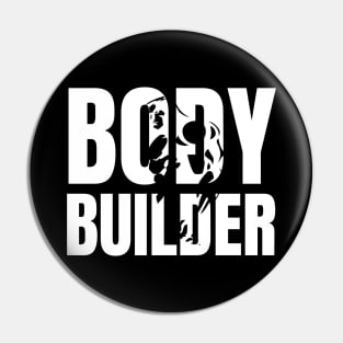 Body Builder Bodybuilder Gym Fitness Training Gift Pin