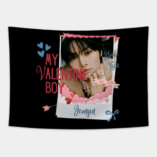 Jeongin My Valentine Boy Stray Kids Tapestry