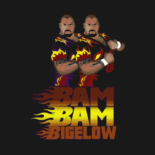 Bam Bam Bigelow Fire by alesyacaitlin