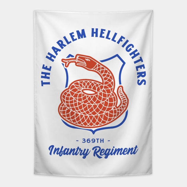 The Harlem Hellfighters - WW1 Infantry Regiment Tapestry by Distant War