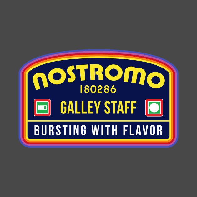 Nostromo Galley Staff (Alien Xenomorph Morale Patch) by forge22
