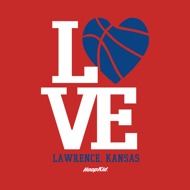 I Love Kansas Basketball by TABRON PUBLISHING