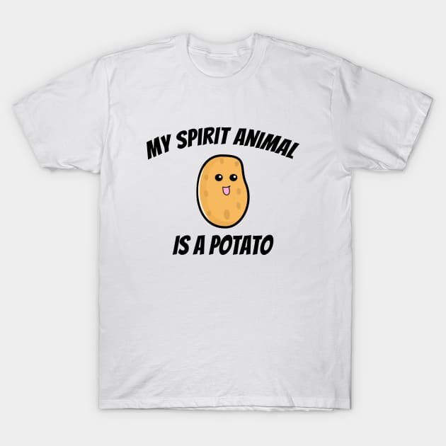My Spirit Animal Is A Potato Shirt - Cute Potato T-Shirt My Spirit Animal Is A Potato Shirt - Cute Potato T-Shirt