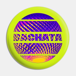 Bachata colorful Pin