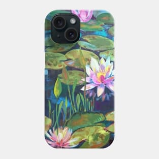 water lilies Phone Case