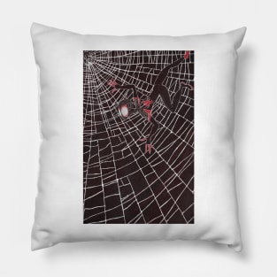 Miles web verse Pillow