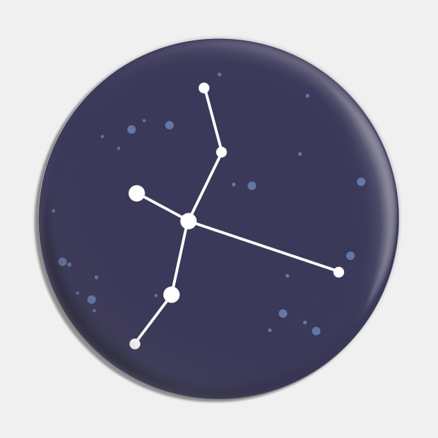 Cygnus Constellation Pin by aglomeradesign