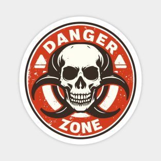 Biohazard Danger Zone Magnet