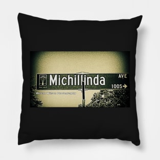 Michillinda Avenue, Arcadia, California by Mistah Wilson Pillow