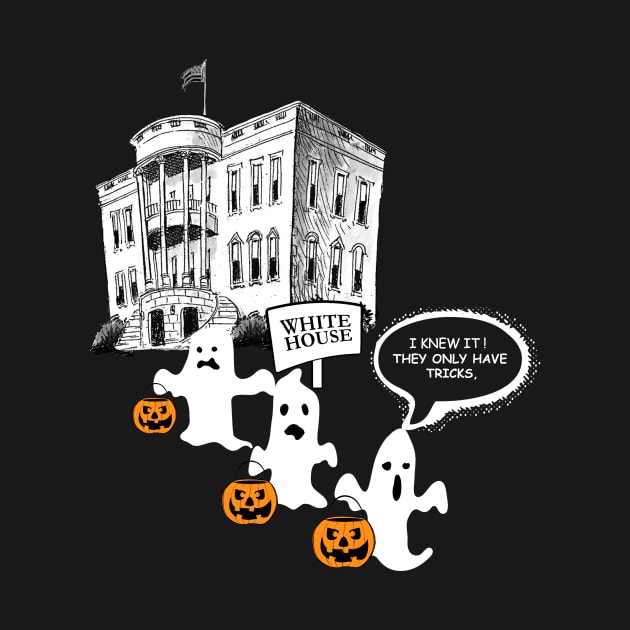 Halloween White House by DesignersMerch