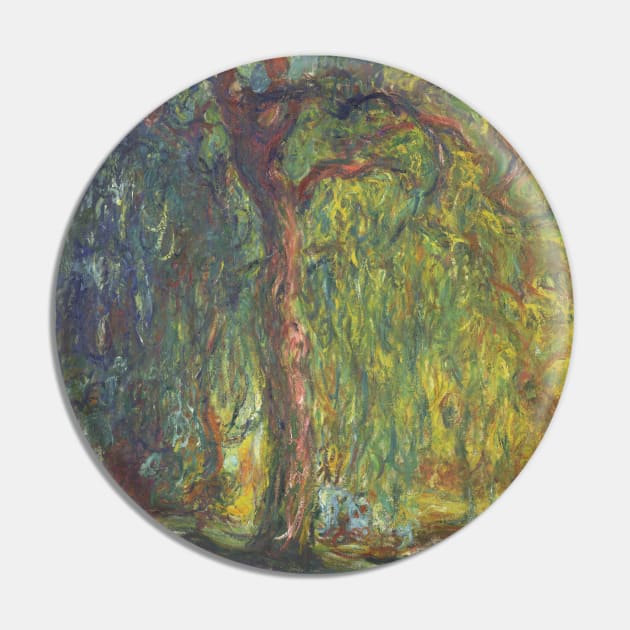 Weeping Willows by Claude Monet Pin by MasterpieceCafe