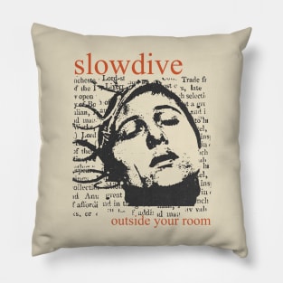 vintage slowdive // fanart Pillow