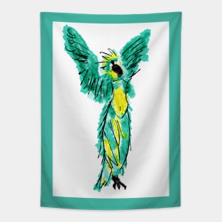 Fashion Macaw Tapestry