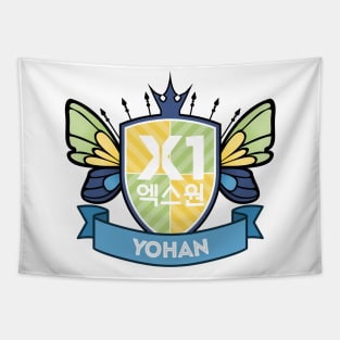 X1 Crest - Yo Han Tapestry